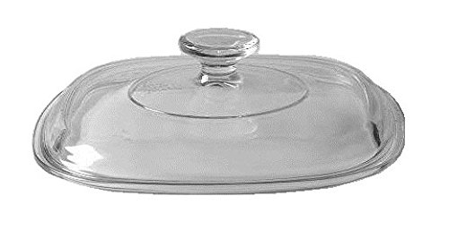 Corning Ware/Pyrex Clear Square Glass Lid (Clear) (8" Width) (A-9-C) von Pyrex