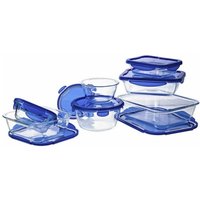 Lunchbox-Set Pyrex Cook & Go Blau Durchsichtig Lunchbox-Set Pyrex Cook & Go Blau Durchsichtig von Pyrex