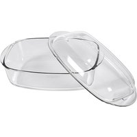 PYREX Kasserolle rechteckig Glas 3l+Deckel 1,5l von Pyrex