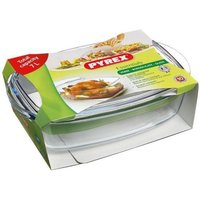 Pyrex 466A000/6343 Backform Rechteckig Glas Auflaufform Pyrex 466A000/6343 Backform Rechteckig Glas Auflaufform von Pyrex