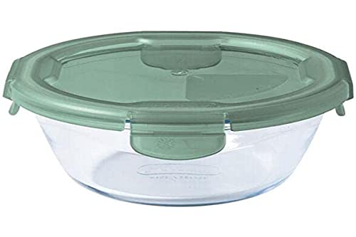 Pyrex 4937911 FTE Rot 15 cm - 0,7 l Olivgrün C&G PX, Edelstahl, nicht anwendbar von Pyrex