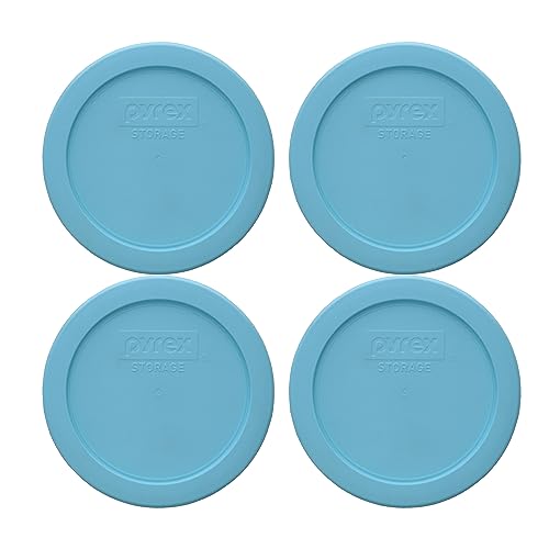 Pyrex 7200-PC 2-Cup Splash Blue Replacement Food Storage Lid - 4-pack Made in the USA Pyrex 7200-PC 2-Cup Splash Blue Replacement Food Storage Lid - 4-pack Made in the USA von Pyrex