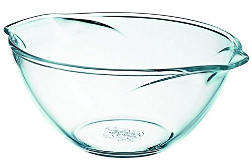 Pyrex 8010826 100 Jahre einem Quirltopf Boro Glas transparent 20,5 x 15,6 x 11 cm von Pyrex