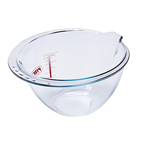 Pyrex 8021705 Jatte Expert Bowl Kapazität 4L2 – 8021705, Glas, transparent, 28 cm von Pyrex