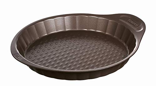 Pyrex Asimetria Backform, schwarz, 30 cm von Pyrex