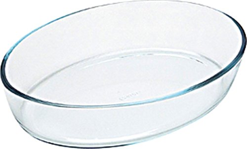 Pyrex Bräter OVALE TABLETT cm.35X24, Glas, Multicolor, 35 x 24 cm von Pyrex