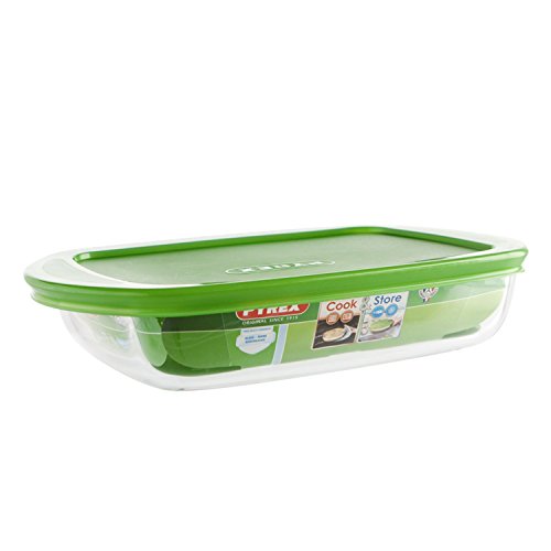 Pyrex C&S Basic Rechteckige Auflaufform mit Deckel 15 x 23 x 4,5 cm Pyrex C&S Basic Rechteckige Auflaufform mit Deckel 15 x 23 x 4,5 cm von Pyrex