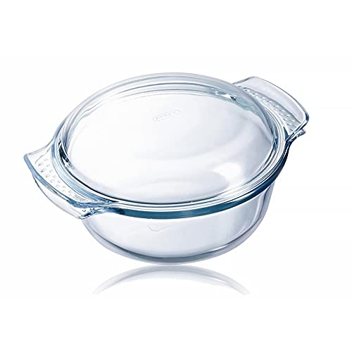 Pyrex Classic Glass - Runder Auflauf mit Deckel, 3,5 l von Pyrex