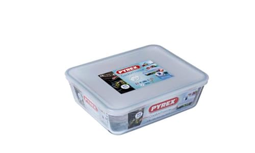 Pyrex Cook And Freeze Rechteckige Schale mit Deckel, 2,6 l Pyrex Cook And Freeze Rechteckige Schale mit Deckel, 2,6 l von Pyrex