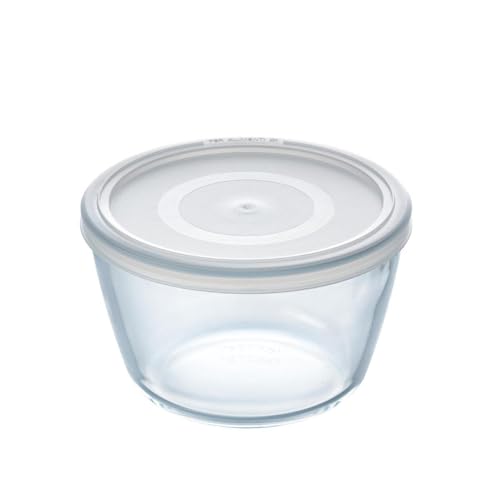Pyrex Cook & Freeze runde Form mit Deckel 1,1 Liter 15x9 cm von Pyrex