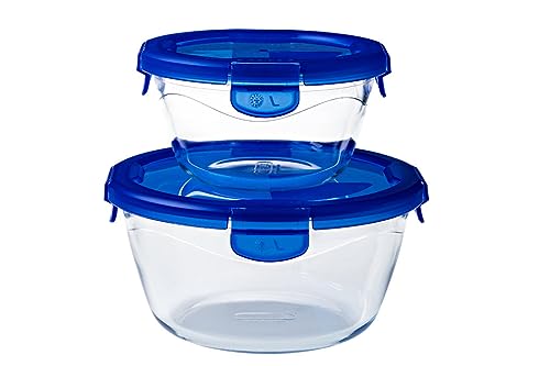 Pyrex Cook & Go Set verschiedene Größen (2 Stück, rund) von Pyrex