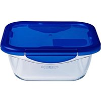 Pyrex Cook & Go rectangular glass food storage container/roaster with airtight and leakproof 4 clip locking lid – oven, freezer and microwave safe Pyrex Cook & Go rectangular glass food storage container/roaster with airtight and leakproof 4 clip locking lid – oven, freezer and microwave safe von Pyrex