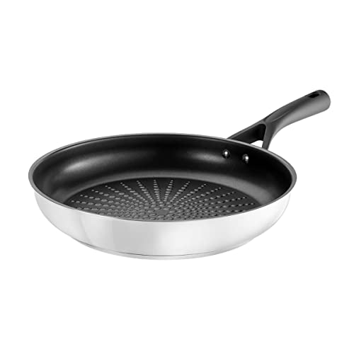 Pyrex Expert Bratpfanne , Stahl INOX _ andere Spülschwamm, Schwarz und Grau, 20 cm von Pyrex