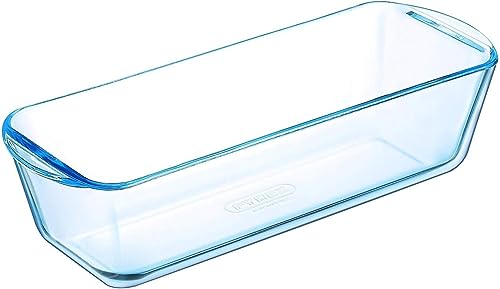 Dajar F03Z2 Pyrex Kastenform 28 cm, Glas, Transparent, 28 x 12 x 8 cm von Pyrex
