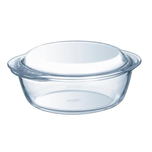 Pyrex RUNDER KASSEROLE 1,4 LT, Glass, White, one Size von Pyrex