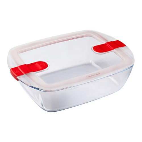 Pyrex Rechteckige Auflaufform mit Deckel, 28 cm, 2,5 Liter Pyrex Rechteckige Auflaufform mit Deckel, 28 cm, 2,5 Liter von Pyrex