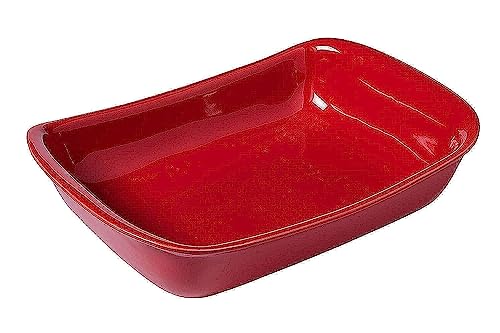 Pyrex FTE RECT 30 x 20 cm, Rot CER Supreme PX Backform, Keramik von Pyrex