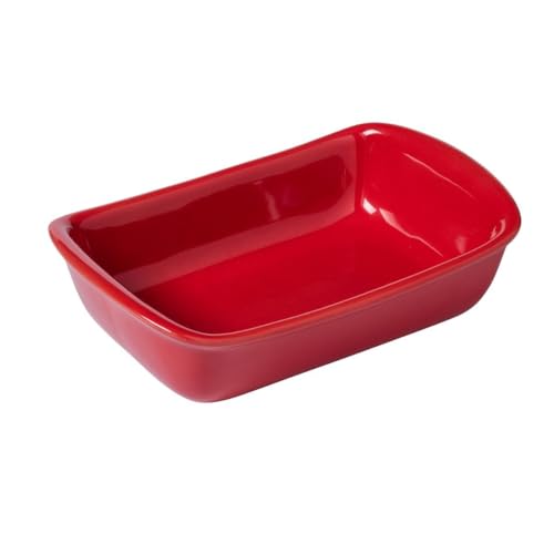 Pyrex Supreme Auflaufform, Keramik, Rot, 22 x 15 cm von Pyrex
