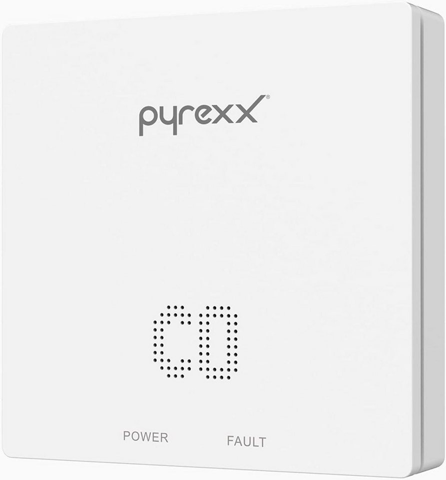 Pyrexx XCO100 Kohlenmonoxidwarnmelder - 2er Set Rauchmelder von Pyrexx