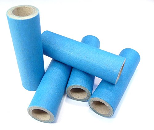 10x15x50mm Papphülse, Blau, parallel gewickelt, extrem fest, pyro paper tubes, Papierhülse, cardboard tubes, verschiedene Stückzahlen verfügbar (100) von PyroPowders.de