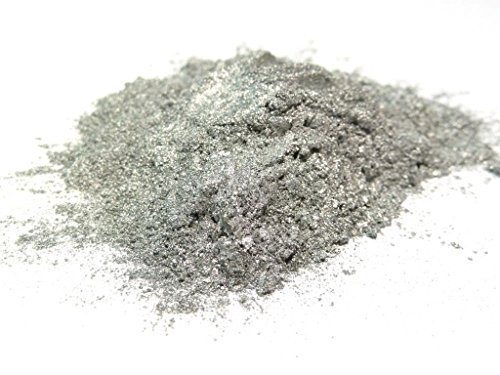 min. 99% Aluminiumpulver, 70µm, silber, flaky, aluminium powder, Pigment, stabilisiert (1,0kg) von PyroPowders.de