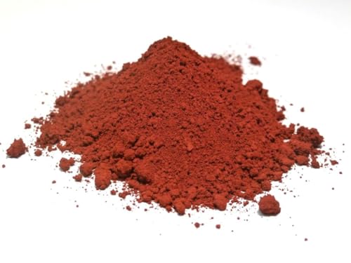 reines Eisenoxid, min. 97,5%, Rot, Pulver, Dieisentrioxid, Eisen(III) oxid, micronized Alpha-Fe2O3, CAS-Nr.: 1309-37-1 (20kg-Sack) von PyroPowders.de