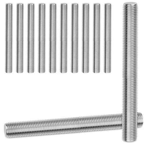 12 Stück Gewindestange M10x100mm Gewindestangen Edelstahl 304 A2 V2A Vollgewinde Gewindestäbe Volles Gewinde Stab Gewindestifte für Industrie Schraubverbindungen Geräte 12 Stück Gewindestange M10x100mm Gewindestangen Edelstahl 304 A2 V2A Vollgewinde Gewindestäbe Volles Gewinde Stab Gewindestifte für Industrie Schraubverbindungen Geräte von Pyroclasia