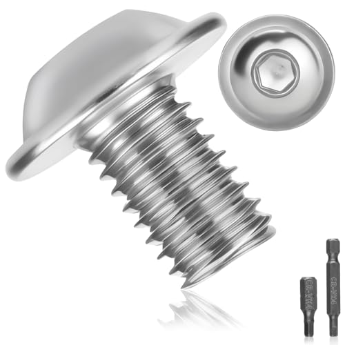 15 Stück Linsenkopfschrauben M8x12 edelstahlschrauben A2 V2A Flachkopfschrauben ISO 7380 Linsenkopfschraube Rostfrei schrauben Gewindeschrauben Vollgewinde mit Flansch, Innensechsrund und Hex Key 15 Stück Linsenkopfschrauben M8x12 edelstahlschrauben A2 V2A Flachkopfschrauben ISO 7380 Linsenkopfschraube Rostfrei schrauben Gewindeschrauben Vollgewinde mit Flansch, Innensechsrund und Hex Key von Pyroclasia