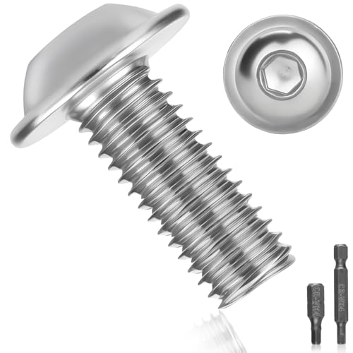 15 Stück Linsenkopfschrauben M8x25 edelstahlschrauben A2 V2A Flachkopfschrauben ISO 7380 Linsenkopfschraube Rostfrei schrauben Gewindeschrauben Vollgewinde mit Flansch, Innensechsrund und Hex Key 15 Stück Linsenkopfschrauben M8x25 edelstahlschrauben A2 V2A Flachkopfschrauben ISO 7380 Linsenkopfschraube Rostfrei schrauben Gewindeschrauben Vollgewinde mit Flansch, Innensechsrund und Hex Key von Pyroclasia