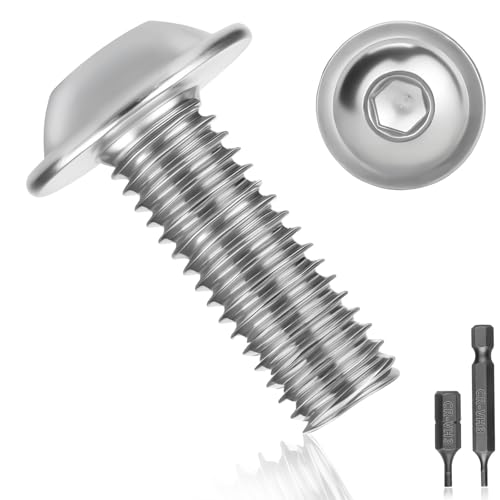 25 Stück Linsenkopfschrauben M5x25 edelstahlschrauben A2 V2A Flachkopfschrauben ISO 7380 Linsenkopfschraube Rostfrei schrauben Gewindeschrauben Vollgewinde mit Flansch, Innensechsrund und Hex Key 25 Stück Linsenkopfschrauben M5x25 edelstahlschrauben A2 V2A Flachkopfschrauben ISO 7380 Linsenkopfschraube Rostfrei schrauben Gewindeschrauben Vollgewinde mit Flansch, Innensechsrund und Hex Key von Pyroclasia