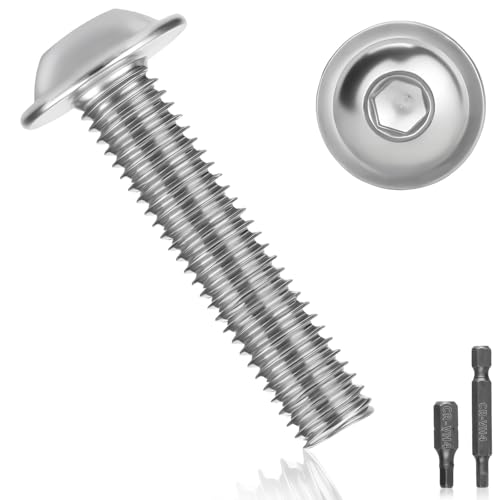 25 Stück Linsenkopfschrauben M6x35 edelstahlschrauben A2 V2A Flachkopfschrauben ISO 7380 Linsenkopfschraube Rostfrei schrauben Gewindeschrauben Vollgewinde mit Flansch, Innensechsrund und Hex Key 25 Stück Linsenkopfschrauben M6x35 edelstahlschrauben A2 V2A Flachkopfschrauben ISO 7380 Linsenkopfschraube Rostfrei schrauben Gewindeschrauben Vollgewinde mit Flansch, Innensechsrund und Hex Key von Pyroclasia