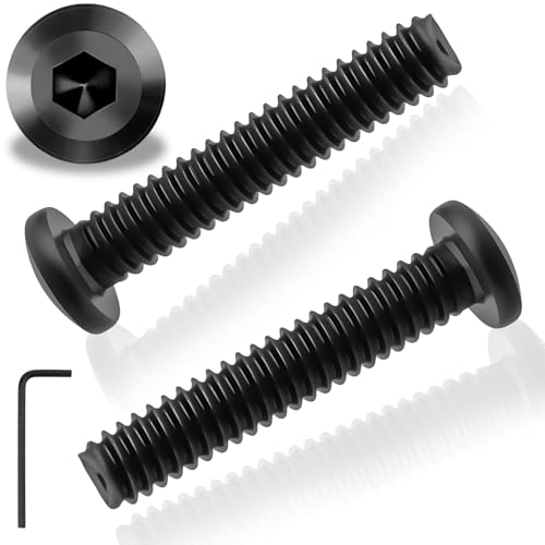 25 Stück M5X30mm Flachkopfschrauben Innensechskant Edelstahl A2 V2A Schwarzes M5 Schrauben Flachkopf Vollgewinde Edelstahlschrauben mit Innensechskantschlussel für Haushaltsgeräte Industriemaschinen 25 Stück M5X30mm Flachkopfschrauben Innensechskant Edelstahl A2 V2A Schwarzes M5 Schrauben Flachkopf Vollgewinde Edelstahlschrauben mit Innensechskantschlussel für Haushaltsgeräte Industriemaschinen von Pyroclasia