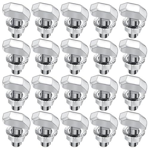 Hammerkopfschrauben M6x12 Edelstahl A2-70,20 Stück Hammerkopfschraube mit Sperrzahnmuttern Flanschmuttern Stockschrauben M6 für PV Solar Montageschienen Gewächshaus und Aluprofil für Photovoltaik Hammerkopfschrauben M6x12 Edelstahl A2-70,20 Stück Hammerkopfschraube mit Sperrzahnmuttern Flanschmuttern Stockschrauben M6 für PV Solar Montageschienen Gewächshaus und Aluprofil für Photovoltaik von Pyroclasia