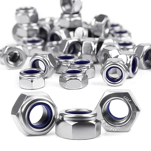 M3 Muttern Edelstahl A2 V2A Selbstsichernde Muttern,60 Stück DIN985 Sicherungsmuttern Sechskantmuttern Sechskantmutter Niro Stoppmuttern Selbstsichernde Kontermuttern Set M3 Muttern Edelstahl A2 V2A Selbstsichernde Muttern,60 Stück DIN985 Sicherungsmuttern Sechskantmuttern Sechskantmutter Niro Stoppmuttern Selbstsichernde Kontermuttern Set von Pyroclasia