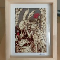Hidalgo Don Quihote von PyrographyIgorHand