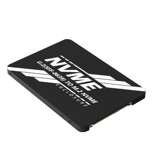 Pyugxab 2-In-1 M.2 NVME PCI-E/NGFF SATA SSD auf U.2 SFF-8639 Combo-Adapter für Desktop-PC von Pyugxab