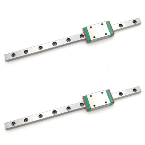 Pyugxab 2 Stk. 7 mm LinearfüHrung Miniaturschiene MGN7 150 mm Linearschiene und 1 Stk. MGN7H Miniaturschienenschieber Pyugxab 2 Stk. 7 mm LinearfüHrung Miniaturschiene MGN7 150 mm Linearschiene und 1 Stk. MGN7H Miniaturschienenschieber von Pyugxab