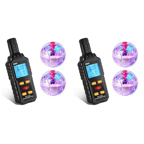 Pyugxab 2 x Geisterausrüstungs-Set, EMF-Messgerät mit 2 beweglichen Katzenbällen, Emf-Meter-Detektor, Geisterausrüstung Pyugxab 2 x Geisterausrüstungs-Set, EMF-Messgerät mit 2 beweglichen Katzenbällen, Emf-Meter-Detektor, Geisterausrüstung von Pyugxab
