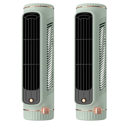 Pyugxab 2X Automatische Fernklimaanlage USB Persönliche Klimaanlage Mini Conditioner mit 3 Geschwindigkeiten Elektrischer Ventilator Grün Pyugxab 2X Automatische Fernklimaanlage USB Persönliche Klimaanlage Mini Conditioner mit 3 Geschwindigkeiten Elektrischer Ventilator Grün von Pyugxab