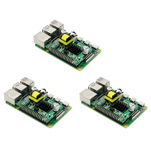 Pyugxab 3X für 4B POE Modul Power Over Ethernet IEEE 802.3Af Standard Switches POE Hut für Modell B / 3B + von Pyugxab