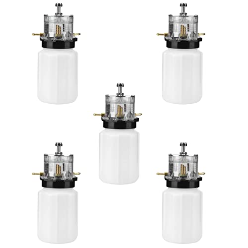 Pyugxab 5 x Vakuumpumpe Öltopf 500 ml Melkmaschine Kunststoff für Kuh Schaf Ziege Melkmaschine Zubehör von Pyugxab