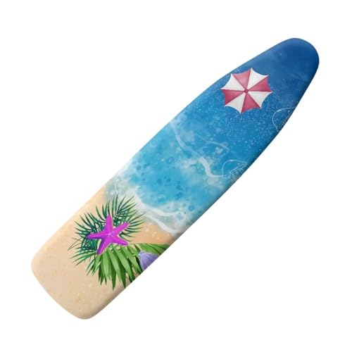 Pzuqiu Summer Beach Bügelbrettbezug Scorch Resistant Heat Insulation Ironing Board Replacement Cover Universal Cover for Ironing Board von Pzuqiu