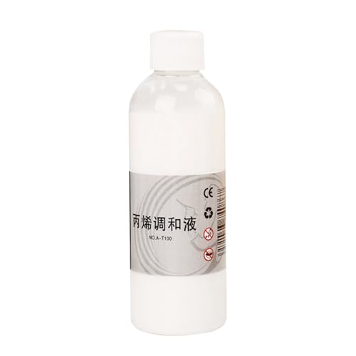Acrylic Paint Thinner, Acrylic Thinner, 100ml Fluid Improver, Art Supply for Precision Crafts, Professional Additives for Improve Consistency and Smooth Application Acrylic Paint Thinner, Acrylic Thinner, 100ml Fluid Improver, Art Supply for Precision Crafts, Professional Additives for Improve Consistency and Smooth Application von Pzuryhg