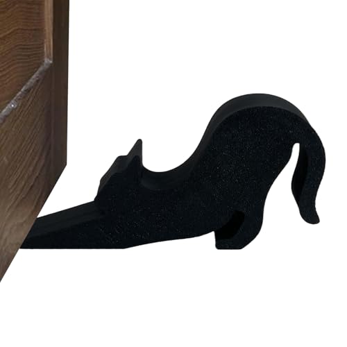 Catentür Stopper - süßer Türkeilstopper für Einstieg | Scratch Proof mit Stretching Kätzchen Design, Zubehör -Hardware für Bad für Handelswohnwohnungen aus Bad von Pzuryhg