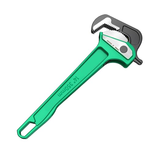 Einstellbare Rohrzange - Rillengelenkschlüssel für die Installation und Gartengebrauch zu Hause | Härteter Stahl mit ergonomischem Griff, Multi -Winkel -, Schlupfverbindungsfunktion für die Aufg Einstellbare Rohrzange - Rillengelenkschlüssel für die Installation und Gartengebrauch zu Hause | Härteter Stahl mit ergonomischem Griff, Multi -Winkel -, Schlupfverbindungsfunktion für die Aufg von Pzuryhg