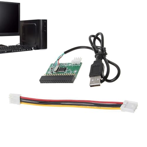 Externes Diskettenlaufwerk, USB-Konverter, Diskettenleser, tragbares Kabel zu einem Dump-Adapter, Plug-and-Play-Laufwerk, perfekt für Laptops, Desktops und Notebooks, langfristige Nutzung 3,6 x 4,4 cm Externes Diskettenlaufwerk, USB-Konverter, Diskettenleser, tragbares Kabel zu einem Dump-Adapter, Plug-and-Play-Laufwerk, perfekt für Laptops, Desktops und Notebooks, langfristige Nutzung 3,6 x 4,4 cm von Pzuryhg