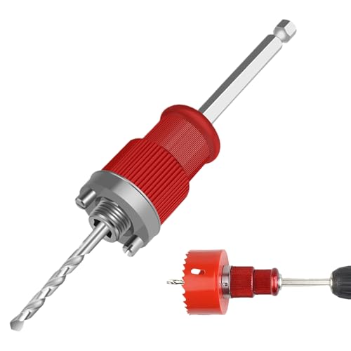 Gypsumbrett -Kernbohrstange - Schnelllochschneider für Gips und Holz | Schneller Kernöffner mit schwerem Kohlenstoffstahl für Eisenblätter Acrylpaneele, perfekt für Bauherren und Hausverbes Gypsumbrett -Kernbohrstange - Schnelllochschneider für Gips und Holz | Schneller Kernöffner mit schwerem Kohlenstoffstahl für Eisenblätter Acrylpaneele, perfekt für Bauherren und Hausverbes von Pzuryhg