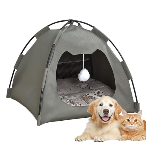 Haustierzelt für Katzen – Katzenzelt Höhle Nest Bett – tragbare, atmungsaktive Höhlen Kisten Haus für drinnen und draußen, Reisen, alle Jahreszeiten, Kätzchen, Welpen, Kaninchen, Hund, Camping Haustierzelt für Katzen – Katzenzelt Höhle Nest Bett – tragbare, atmungsaktive Höhlen Kisten Haus für drinnen und draußen, Reisen, alle Jahreszeiten, Kätzchen, Welpen, Kaninchen, Hund, Camping von Pzuryhg
