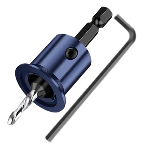 Holzbearbeitungsbohrbits - Countersink -Werkzeuge für Möbel machen | Alloy & HSS -Stahl mit einstellbarer Tiefe, langlebiger Tischlerbohrer für DIY- und Heimatprojekte Holzbearbeitungsbohrbits - Countersink -Werkzeuge für Möbel machen | Alloy & HSS -Stahl mit einstellbarer Tiefe, langlebiger Tischlerbohrer für DIY- und Heimatprojekte von Pzuryhg