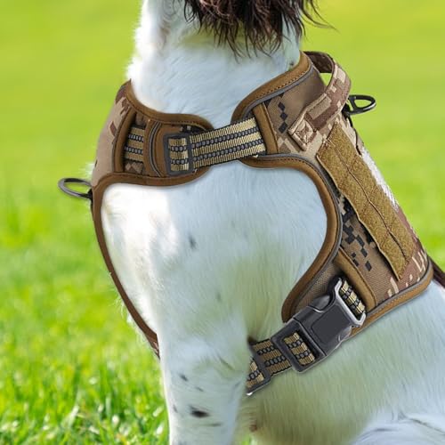Hundegeschirr mit Griff, verstellbare Mobilitätsunterstützungsweste für Training und Spazierengehen, Anti-Zugkontrolle und gepolstertes Design, robuste Unterstützung für kleine bis große Hunde, S, M Hundegeschirr mit Griff, verstellbare Mobilitätsunterstützungsweste für Training und Spazierengehen, Anti-Zugkontrolle und gepolstertes Design, robuste Unterstützung für kleine bis große Hunde, S, M von Pzuryhg